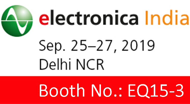 Honger to Exhibit at electronica 2019 in Greater Noida, India
